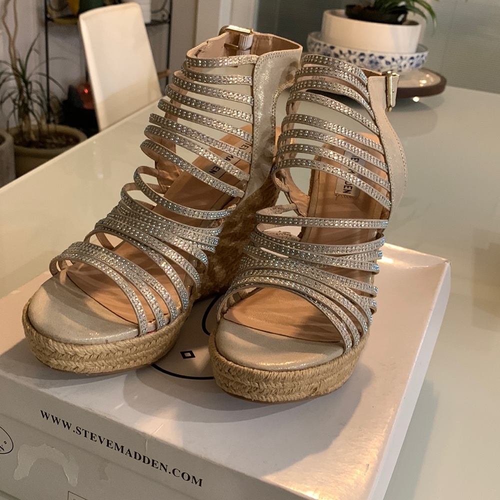 Steve Madden wedge heels - size 8.5